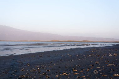 Natron Gölü manzarası, Tanzanya, Afrika