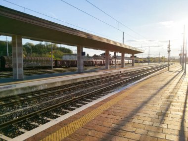 Tren parça perspektif görünüm