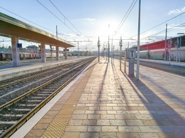 Tren parça perspektif görünüm