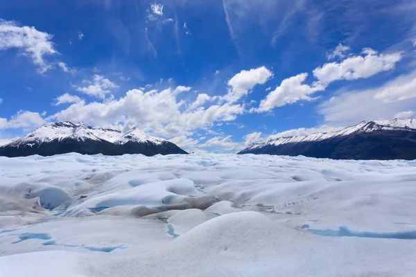 Berjalan di Perito Moreno gletser Patagonia, Argentina — Stok Foto