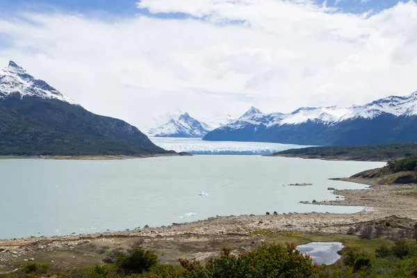 Perito Moreno gletsjer weergave, landschap in Patagonië, Argentinië — Stockfoto