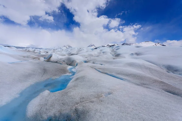 파 타고 니 아, 아르헨티나 페리 토 모레노 빙하에 산책 — 스톡 사진