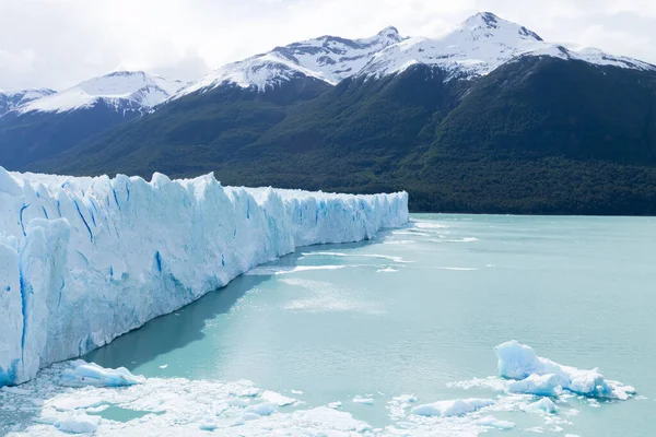 Perito Moreno Παγετώνας Άποψη Παταγονία Τοπίο Αργεντινή Παταγονικό Τοπίο — Φωτογραφία Αρχείου