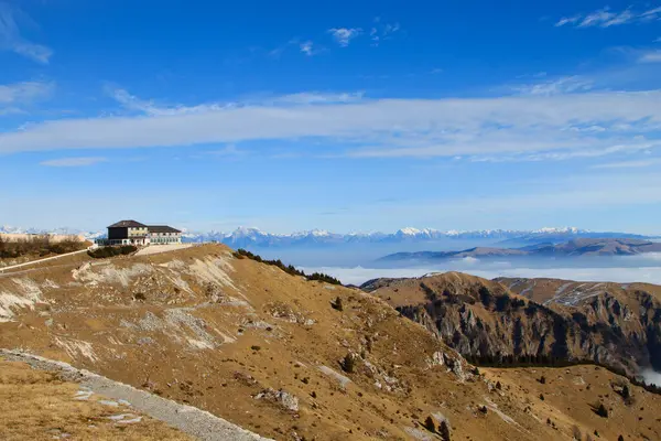 Berglandschaft Aus Den Italienischen Alpen Blick Vom Gipfel Des Monte — Stockfoto