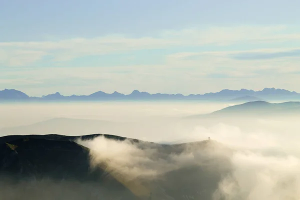 Dağ Manzarası Grappa Dağı Panoraması Talyan Alpleri Talya — Stok fotoğraf