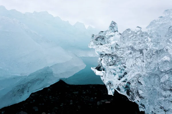 氷の形成背景 氷を閉めろ 氷の壁紙 — ストック写真