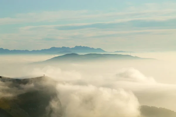 山の風景 グラッパ山のパノラマ イタリアアルプス イタリア — ストック写真