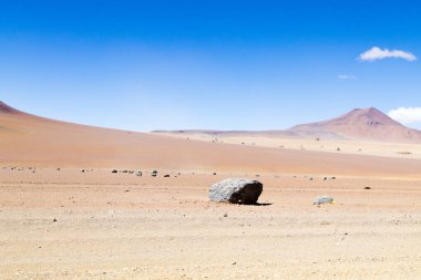Bolivya manzarası, Salvador Dali çöl manzarası. Güzel Bolivya
