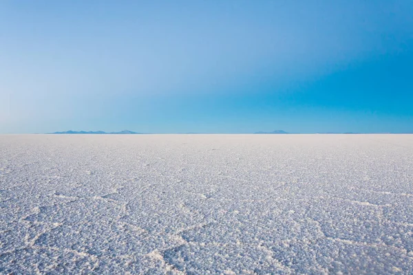 Salar Uyuni Bolivia Piu Grande Piatto Sale Del Mondo Paesaggio — Foto Stock