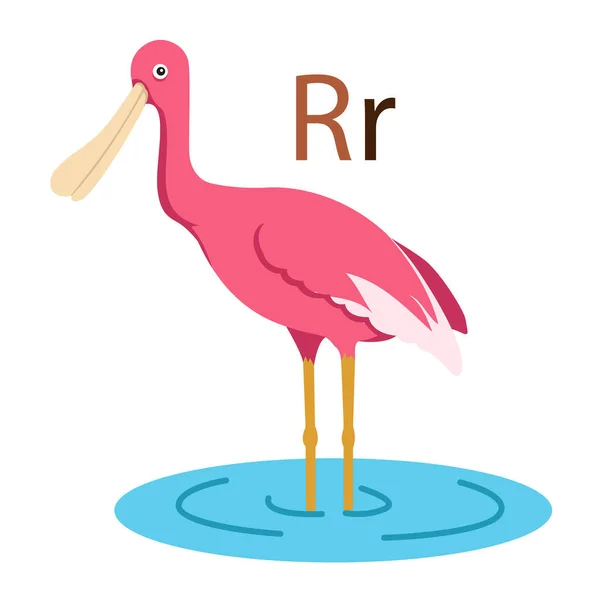 Alphabet Vecteur Animal Pour Enfant — Image vectorielle