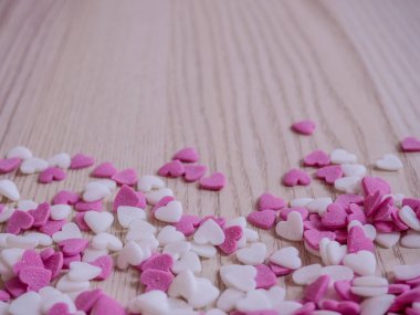 şeker kalpler arka plan.