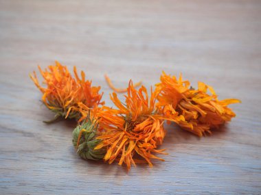kurutulmuş marigold çiçek