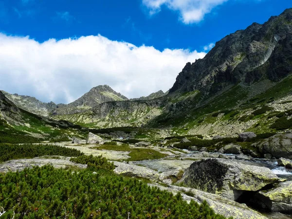 Höga Tatrabergen, Slovakien — Stockfoto