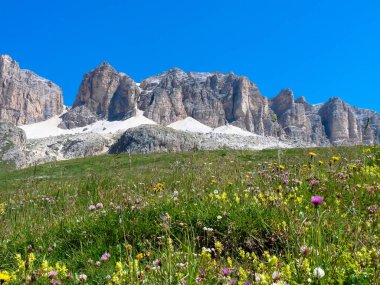 Dolomites dağlar, İtalya 