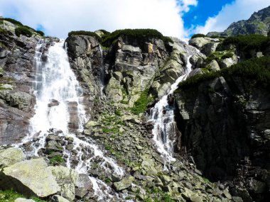 Skok şelale, yüksek Tatras dağlar, Slovakya