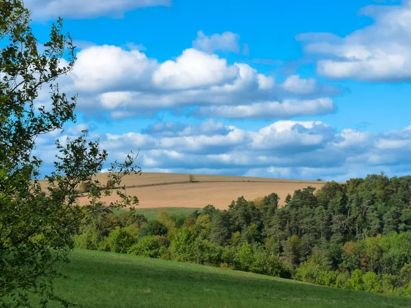 Krajobraz lato w Republice Czeskiej. — Zdjęcie stockowe