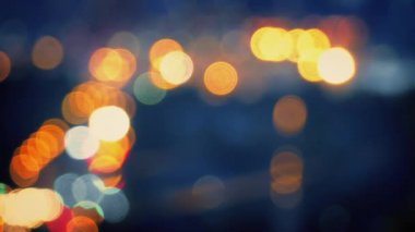 Şehir manzara Bokeh
