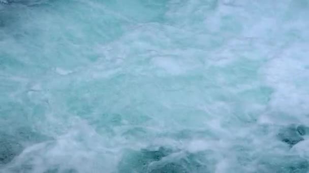 发泡湍急河流 — 图库视频影像