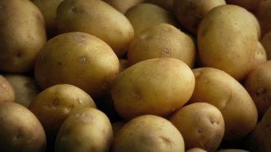 Patates closeup döndürme