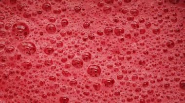 Bubbles haşhaş kırmızı köpük