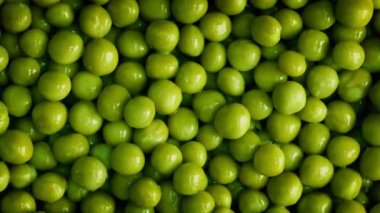 Yeşil bezelye Closeup çekim