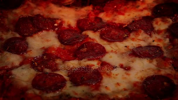 Pizza Cucina Nel Forno — Video Stock