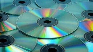 Dönen Closeup CD diskler