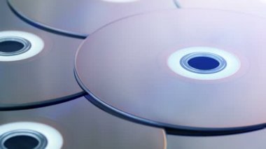 Yanıp sönen ışık - eğlence kavramının Blu Ray diskler