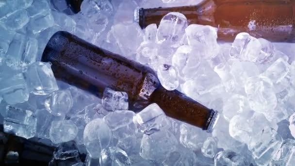 Lumières colorées clignotent sur les bières et la glace Clubbing, Événements 
