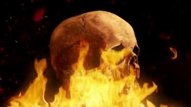 Kafatası yangında döner