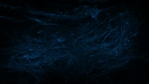 Dark River Surface Nuit — Video