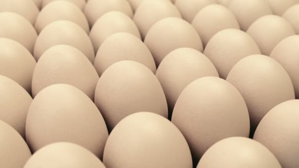 Déplacer les oeufs génériques passés dans les rangées 