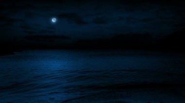 Kumsala mehtaplı gece aşağı hareket