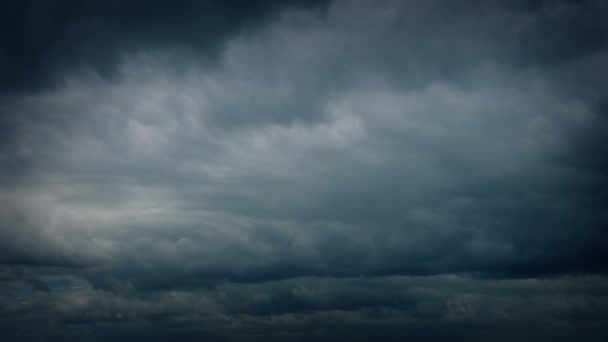 Rayos Cielo Tormentoso — Vídeo de stock