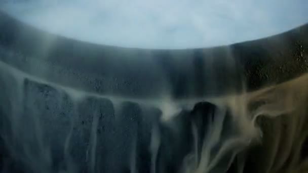 烟熏的女巫Cauldron糖霜和沸腾 — 图库视频影像