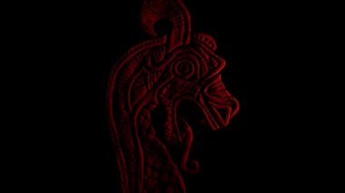 Viking Ejderhası Kara 'yı oyuyor