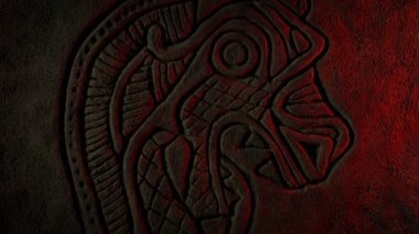 Antik Viking Yaratığı Aydınlatıyor