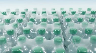 Plastiğe sarılı Şişeler