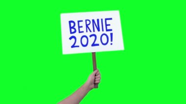 2020 Bernie Sanders imzalı Yeşil Ekran 2 Çekimleri