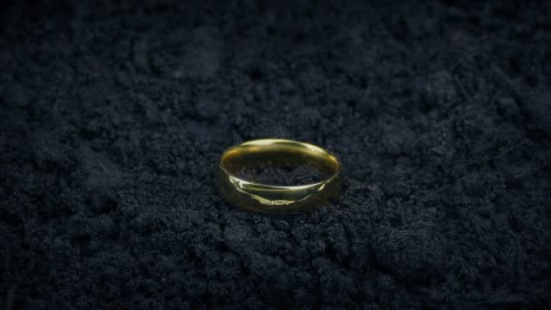แหวนทองถ กหย นมาจากพ — วีดีโอสต็อก