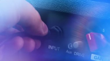 Lens Renkli Işıklar Kablolu Müzik Konseptine Bağlı