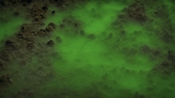 Spooky Green Smoke Accroche Sol — Video