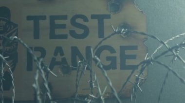 Atış aralığı işaretini silah dumanıyla test et