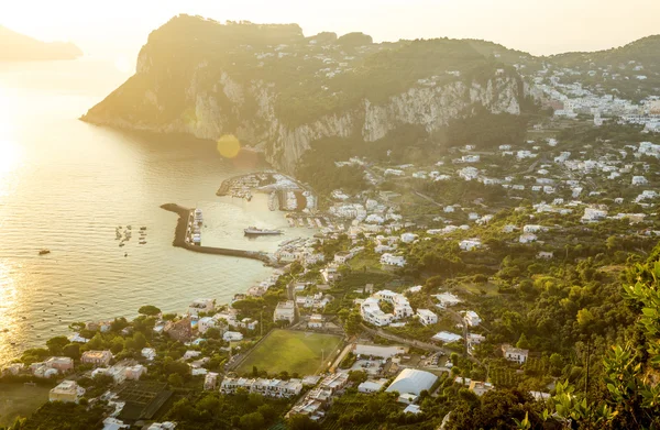 Marina Grande på Capri, Italien — Stockfoto