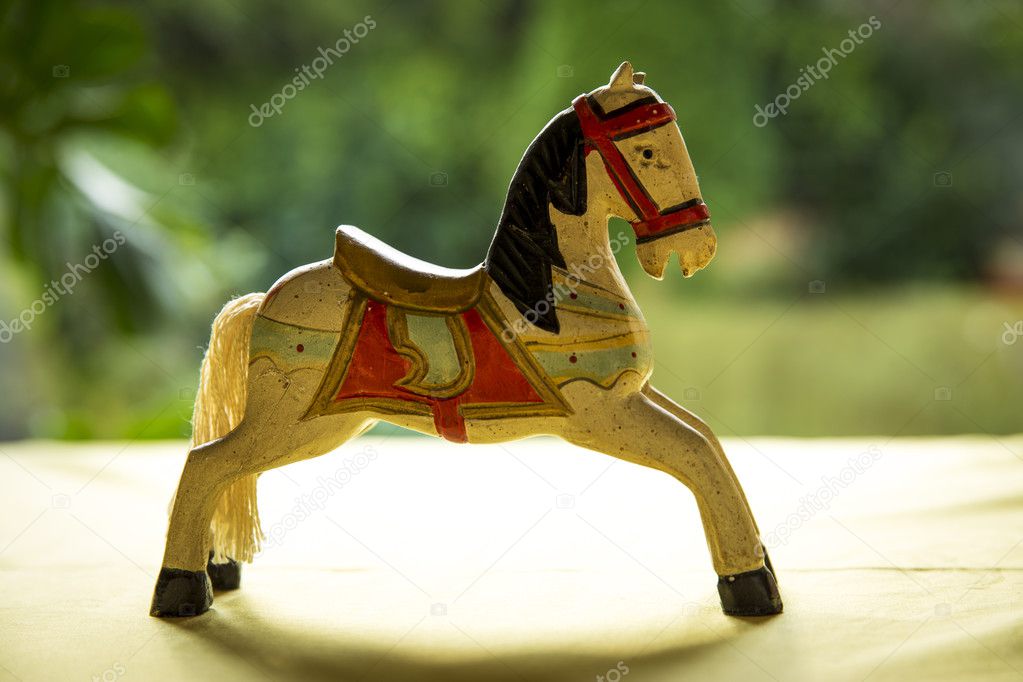 vintage horse toy