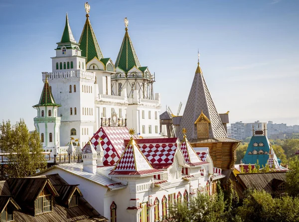 Izmailovsky kremlin in moskau, russland — Stockfoto