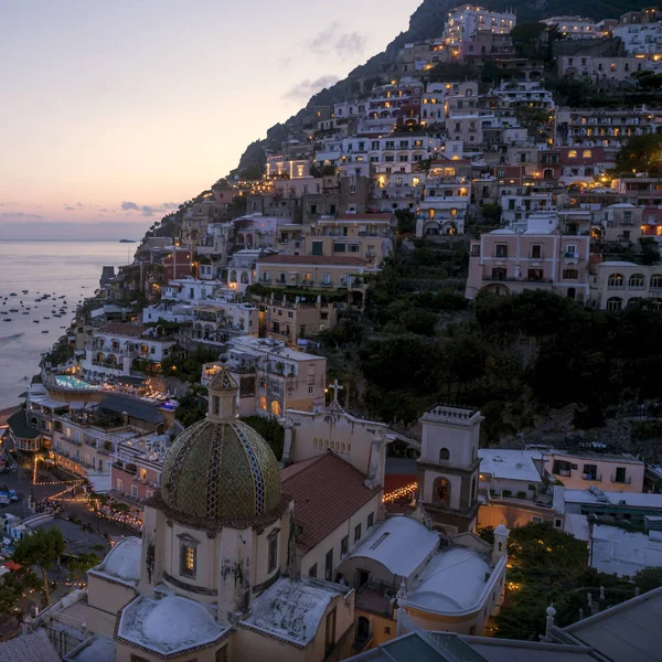 Amalfikusten - Positano staden i Italien — Stockfoto