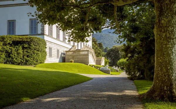 Villa Melzi at Como Lake in Bellagio, Italy — Stock Photo, Image