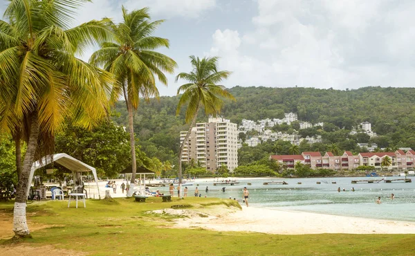 Παραλία στο Ocho Rios, Jamaica — Φωτογραφία Αρχείου