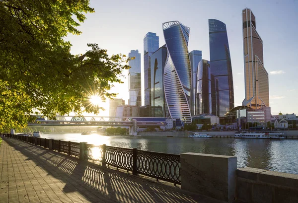 Moscow City International Business Center, Rússia — Fotografia de Stock